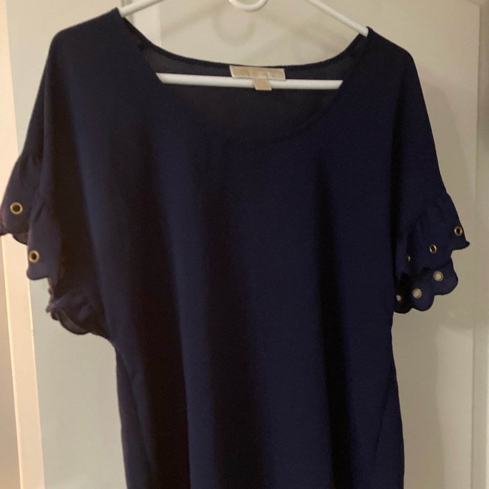 **SALE** Navy blue Michael Kors top